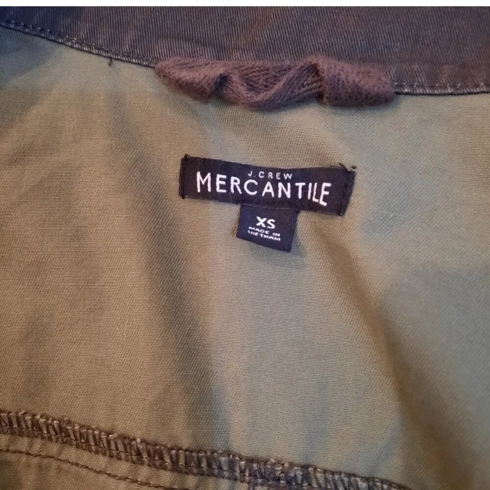 J. Crew Dark Green Field Jacket Size XS